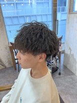 波巻きパーマ/ツイスパ／メンズパーマ