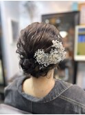 お呼ばれヘアセット