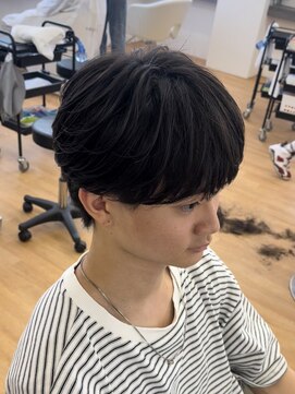 ビカム 名駅(become) シースルーマッシュニュアンスパーマ