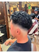 リットジェンツ 千葉(Lit Gents)&nbsp;オールバックパーマ【YUSUKE】