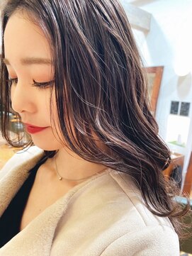 ロウバイレボ 柏(lou by revo) ミディアム/韓国風/レイヤーカット/顔回りカット/柏駅