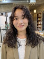 ナループロアオハナ(Nalu pu loa ohana)&nbsp;ロングパーマ/ウェーブパーマ/ゆるめパーマ/パーマ/表参道/原宿