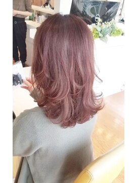 OX CREATION 深草 オックスクリエーション ふんわりレイヤースタイル