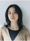 暗髪ミディアム　【FIRST】鈴木宏子