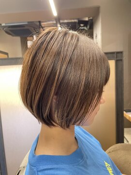 ナナ なかもず店(nana) ナチュラルショートボブ