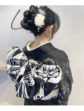 リンク(Link) 成人式/成人式ヘア/着物アレンジ/ロングヘア/ヘアセット/平塚
