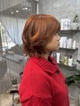 ボンズサロン オモテサンドウ(BONDZSALON OMOTESANDO)&nbsp;ボブ！顔まわりとトップに動きをつけて質感の出るボブに！！