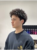 スパイキーショート/短髪パーマ