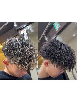 メンズパーマ特化サロンが創る″ハイクオリティで美シルエットなメンズパーマ″が◎