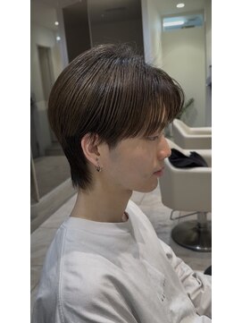 ケンジ 平塚 アネッタ(KENJE annetta) メンズハンサムショート×アッシュベージュ