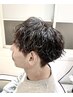 【森田限定】メンズカット＋ケアパーマ(ツイスト・スパイラル可)9900円