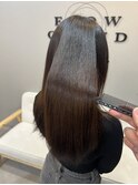 ナチュラルストレート 艶髪 トリートメント