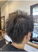 ショート・ツーブロック・ラフ・ツイスト