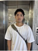 短髪パーマ