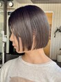 サロン シー(salon sea) パツっとラインの柔らかさのあるボブ得意です