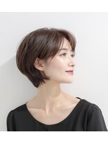 リコカラー(Lico Color)&nbsp;オーガニックカラーでツヤのあるミセスボブ