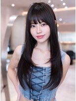 ハバナ 立川(HAVANA)&nbsp;韓国レイヤー顔周りカット透明感カラー髪質改善艶髪シースルー