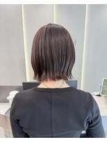 ロンドリゼル 札幌(Lond RiseL) オリーブグレー/前髪/ボブ/マロンベージュ/レイヤーカット/小顔