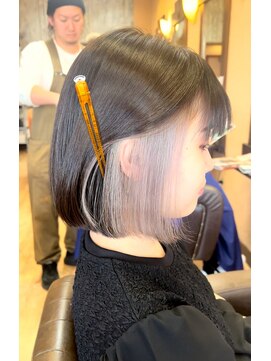 モアムー(Moremuu) カラー＋トリートメント［埼玉ブリーチ/越谷ブリーチ］