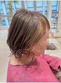 フェイスフレーミングカラー#くすみベージュ◎10代20代30代40代