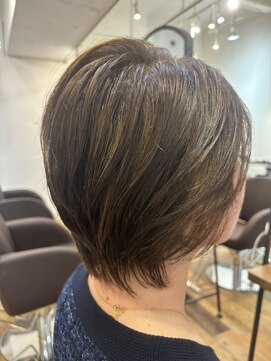 ル ジャルダン 戸塚店(le jardin) ハイライトカラー/ショート/デザインカラー/20代/30代/40代