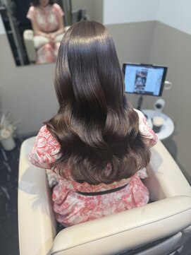 髪質改善/アースカラー/艶巻き