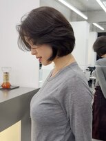 ブラン(Blanc Aoyama)&nbsp;ボブ/レイヤーボブ/レイヤーカット/前髪なしボブ/ミニボブ