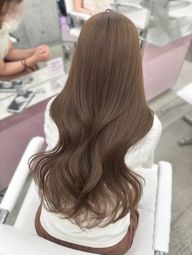 エヌアイ オモテサンドウ(ni omotesando) 明るめ透明感カラー/ミルクティーブラウン