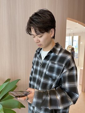 オン キャナルシティ博多前店(on) 【哉汰】センターパート/毛流れ/メンズカット20代