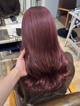 グロウ 渋谷西口(grow) ピンクブラウン/くすみピンク/ブリーチカラー