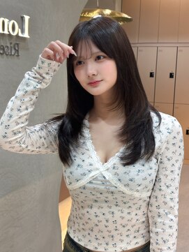 ロンドリゼル 札幌(Lond RiseL) *大人ガーリー アッシュグレーくびれレイヤー