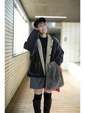 シム 千葉(sim) 千葉駅/着物ヘア/大人ガーリー/ダークアッシュ/似合わせカット