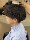 メンズマッシュ ツイストスパイラルパーマ