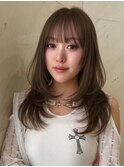 ワンカールでキマるロングハッシュスタイル国分寺/立川/レイヤー
