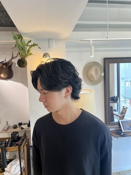 メゾンフォーメン 心斎橋店(Maison for men) サーフカール/メンズパーマ/ツイストスパイラル/波巻きパーマ