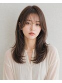 ナチュラルくびれロングレイヤー
