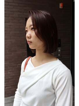サロウィン 熊本上通り店(SALOWIN) 熊本 上通り ボブ×カシスピンク