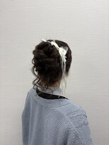 京都ヘアセット着付け専門サロン 夢館 五条店(yumeyakata)&nbsp;ゆるふわお団子ヘア