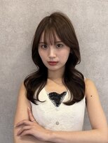 ミレバイジェニー (mirae by geny) 大人気の透明感ショコラグレージュ 韓国ヘアA