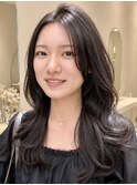 簡単にヘアセットができるくびれ巻きレイヤー