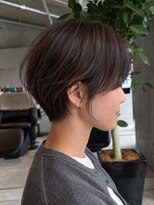 キリ 逗子(kiri)&nbsp;逗子葉山ハンサムショートカット耳かけショートボブ学割U24Y260