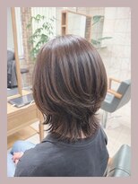 エルコット(elcot)&nbsp;明るめカラーで白髪ぼかし/ウルフカット/ミセス/40代50代60代
