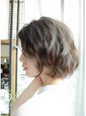 アンニュイナチュラルショートボブ【Ruufus恵比寿渋谷】