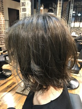 ヘアサロンエム 渋谷店(HAIR SALON M) エアリースモーキーボブ【担当武井梨紗】