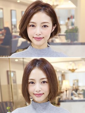 ガレリアエレガンテ 栄店(GALLARIA Elegante) ガレリアエレガンテ栄　ショートbefore→after