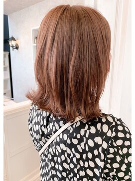 キャアリー(Caary) 福山市イルミナカラー人気caaryブリーチなしラベンダーピンク