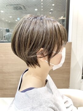 アッシュ 大泉学園店(Ash) オリーブベージュ×ショートボブ【Ash大泉学園 横山直輝】