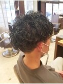 メンズスパイラルパーマ