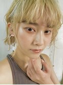 【PARK】ハーイトーンショートボブ×ラフカール