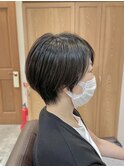 顔まわりも可愛い襟足タイトショート　群馬太田足利ショート